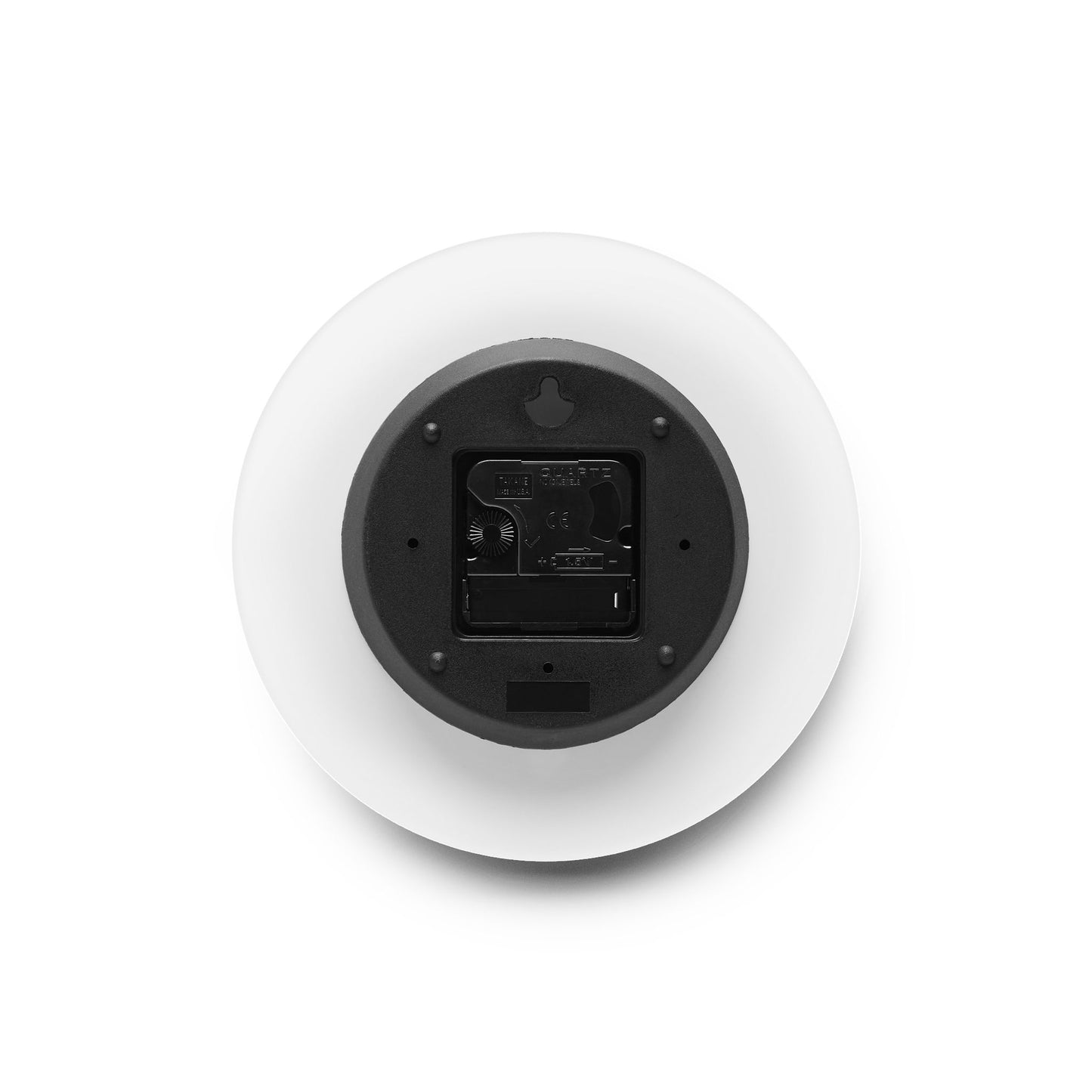 Red Abstract Acrylic Wall Clock | Designed by Essenciera Conturee