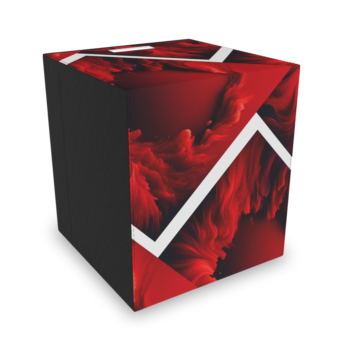 Red Felt Storage Box, Vibrant Organizer for Home Decor, Kids Room, Office, Gift Ideas, Decorative Storage Solution